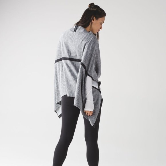 LULULEMON VINYASA WRAP Hazy Heather Heathered Hazy - Picture 2 of 8